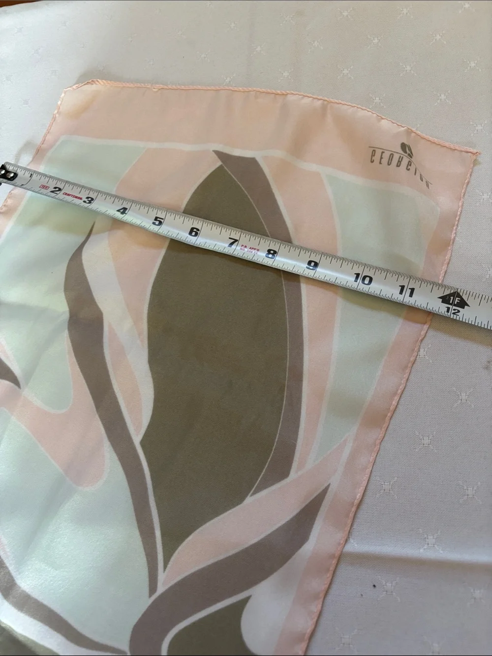 GEORGIOU vintage silk scarf